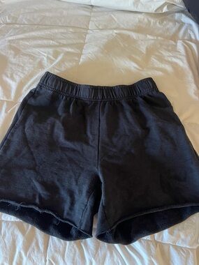 PacSun Black Elastic-Waist Shorts